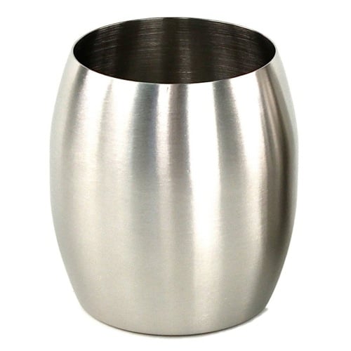 Round Stainless Steel Toothbrush Holder Gedy NI98